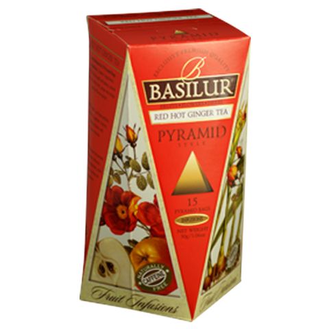 Basilurs Fruit Infusions Red Hot Ginger Tea