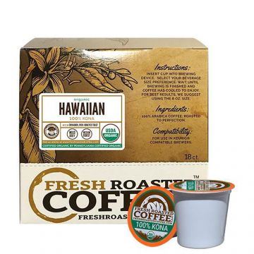 Organic 100% Kona Coffee Pods - Direct Trade